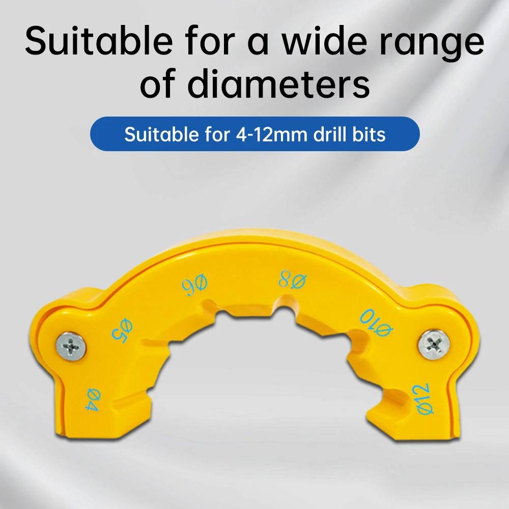Multipurpose Drill Bit Grinding Sharpener Polishing Grinding Tool Waste Drill Grinding and Polishing Auxiliary Tool