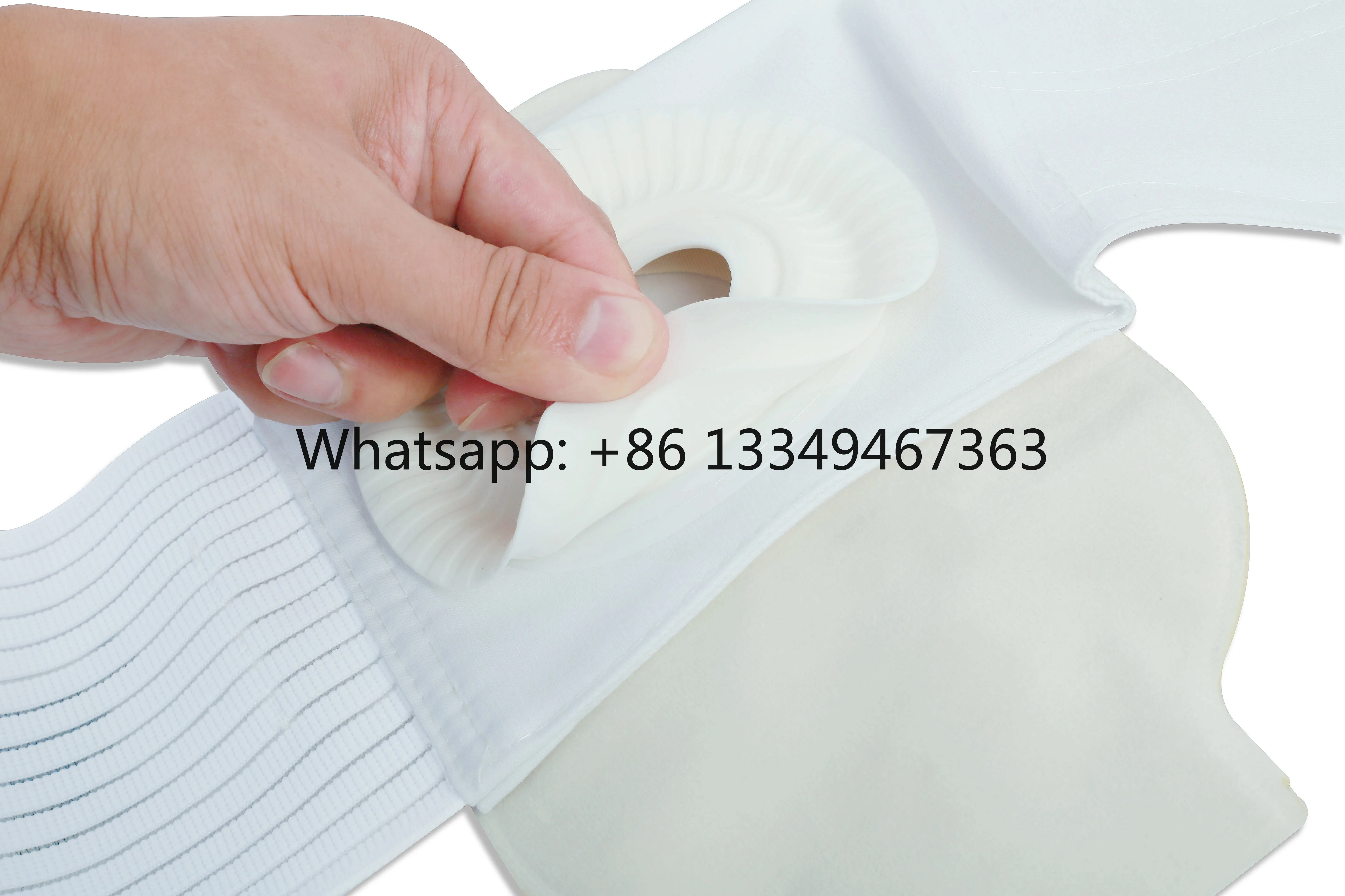 

In Stock Size S-XL Elastic Belt for Stoma Fixed Ostomy Bag Assistance Hole Dia 5cm Kids Medical Elastic Ostomy Abdominal Belt Ho