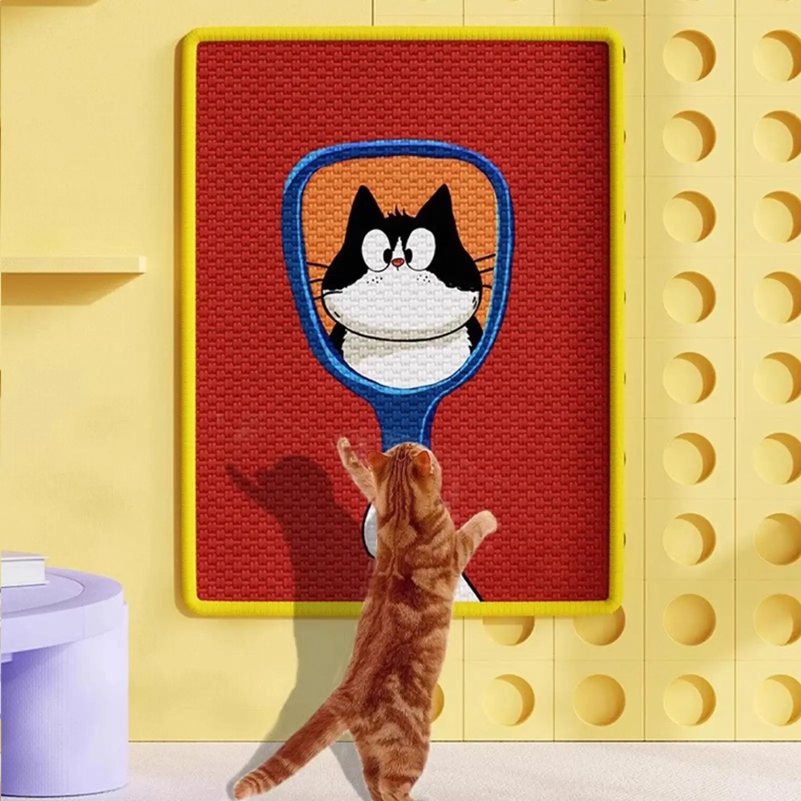 

Когтеточка для кошек, самоклеящийся коврик для когтеточки для котенка, защита мебели, коврик для когтеточки для домашних животных, коврик для гостиной, офиса