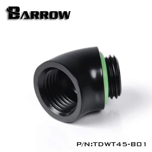 

Barrow Brass G1 / 4 ''резьба 45 градусов фитинг адаптер 45 градусов для водяного охлаждения фитинг для водяного охлаждения