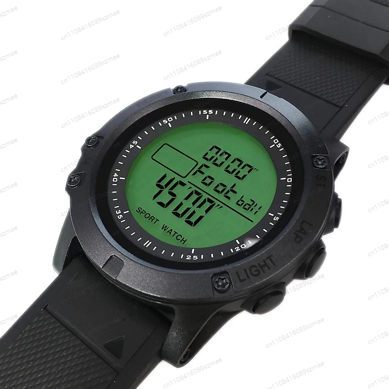 Multifunction Stopwatch Watch with Countdown Timer for Football Soccer Sports Referee Daily Games Use, Clear Digital Display
