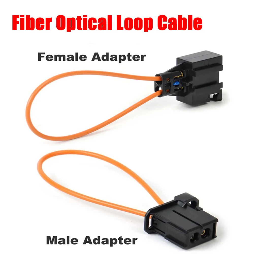 Fiber Optical Loop Cable Bypass Connector Most Fiber Loop Cable Female Male Cable For BMW Au-di Mercedes-Benz