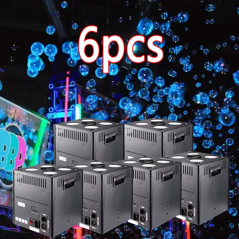LED Smoke Bubble Machine Vertical Bubble Machine Stage Special Effect DMX512 Remote Contreller for DJ DISCO Wedding Performance