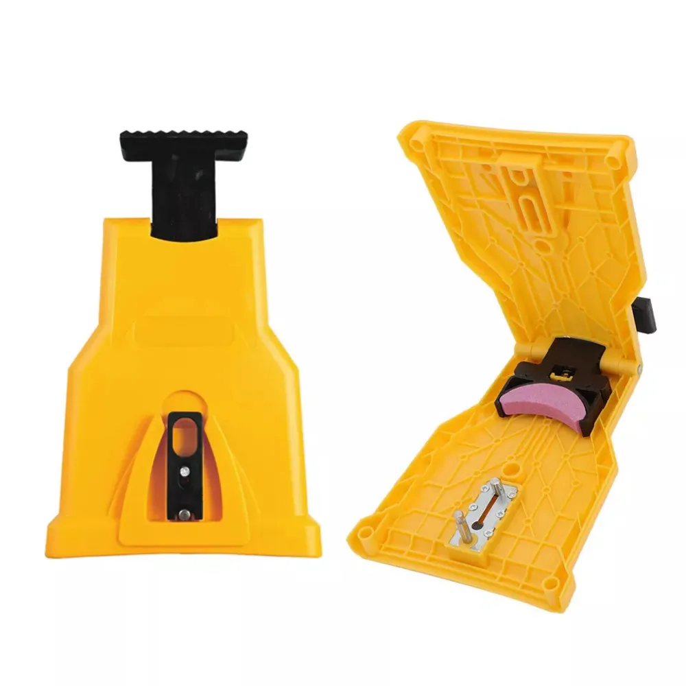 Chainsaw Teeth Sharpener chainsaw Portable Durable Easy Power Sharp Bar-Mount Fast Grinding Chainsaw Chain Sharpener Tools