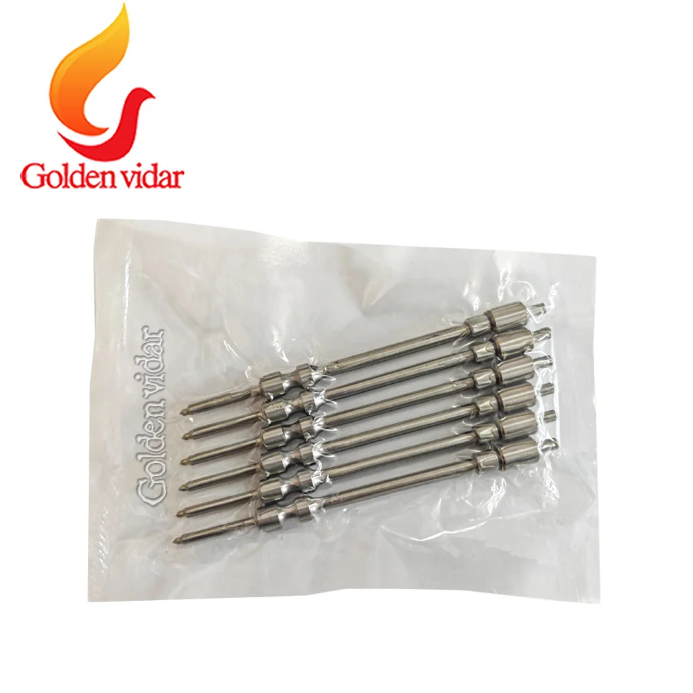6 unids/lote conjunto de válvula de aguja con casquillo para inyector de combustible diésel 2872544 para CUMMINS SCANIA ISG XPI
