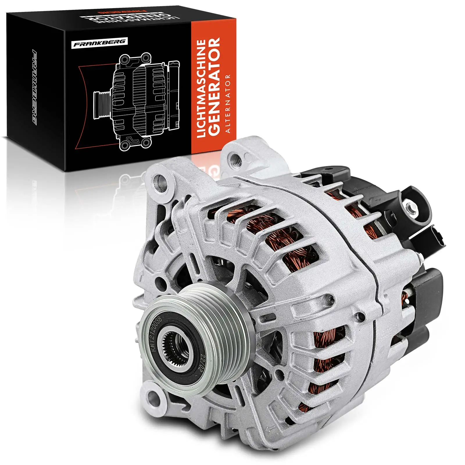 Frankberg 1x Lichtmaschine Generator für Citroën C4 C5 Berlingo Peugeot 407 Fiat Lancia 9688085380 20130N 2543457 9661544880