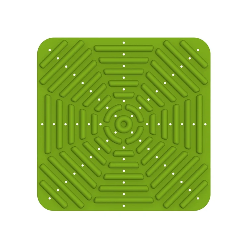 MAKE-6 عبوات من وسادات التعشيش على شكل عش الدجاج، صناديق تعشيش الدجاج، سرير الدجاج لحظيرة الدجاج، 12 × 12 بوصة، أخضر