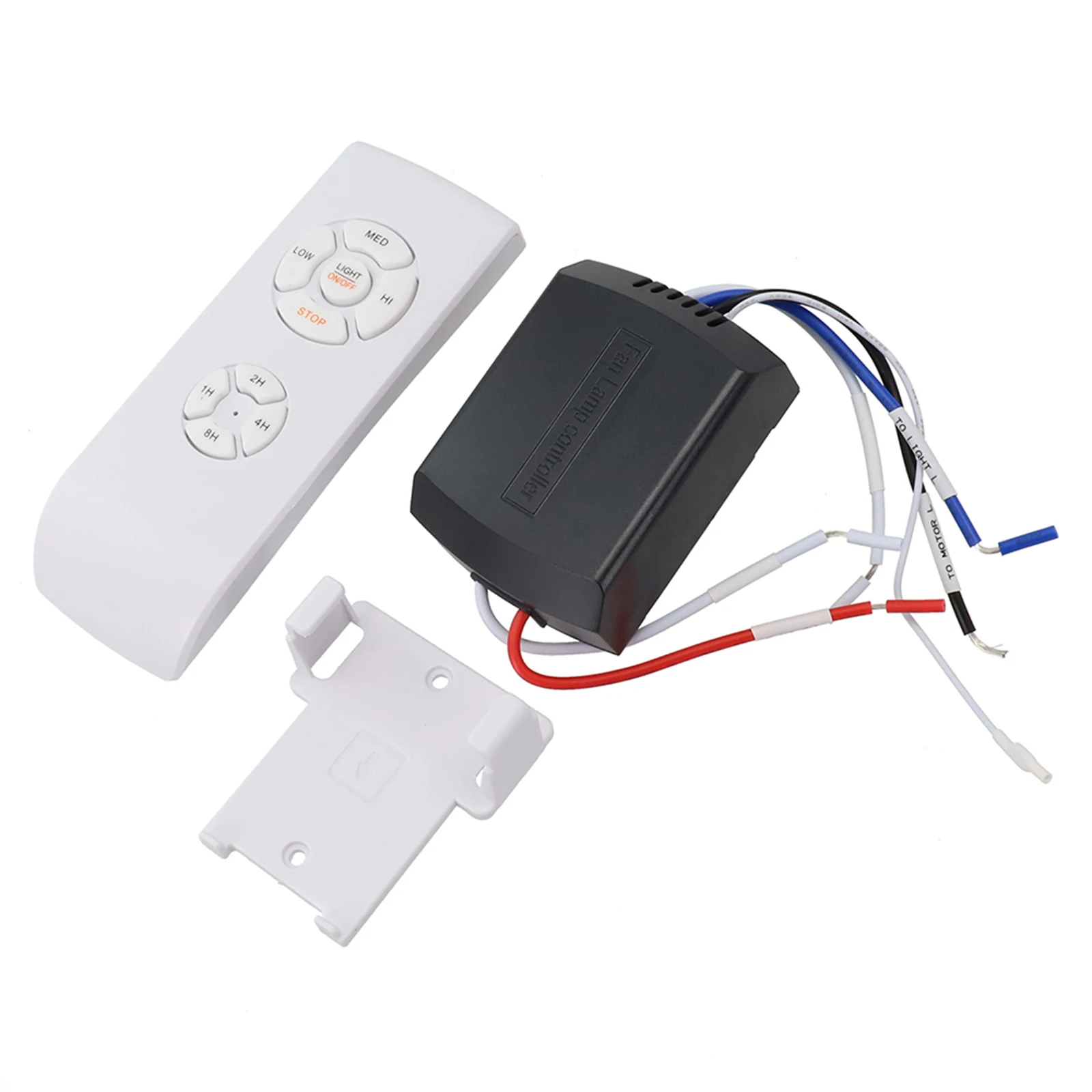 

Ceiling Fan Remote Control Kit Universal Speed , Light & Timing 3 in 1 Wireless Control for Ceiling Fans Light Remote