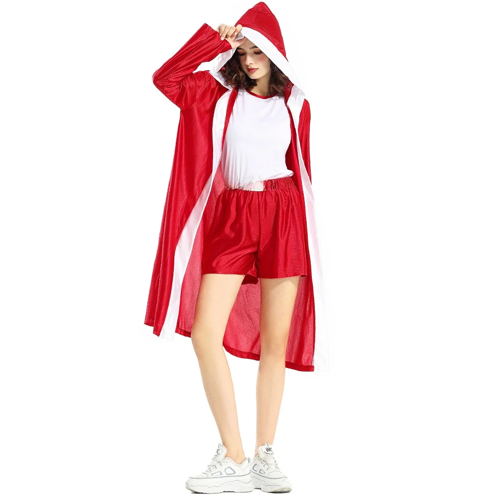 الكبار الملاكمة ألعاب تأثيري مقنعين Jaet رداء الرياضة orts loween زي ملابس خارجية حمراء الرأس لأداء الاسمية والمرحلة