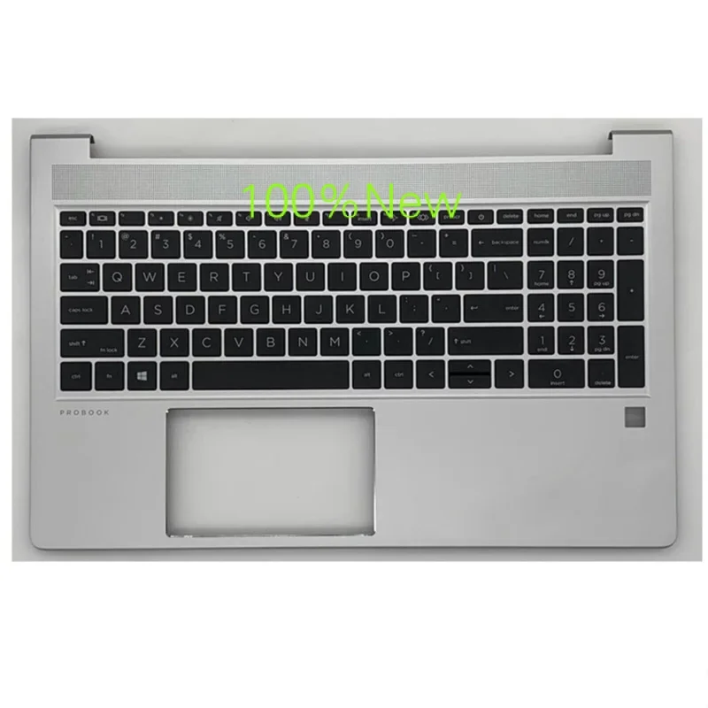 New For HP Probook 450 455 G9 G10 Palmrest   No Backlit US Keyboard N43875-001