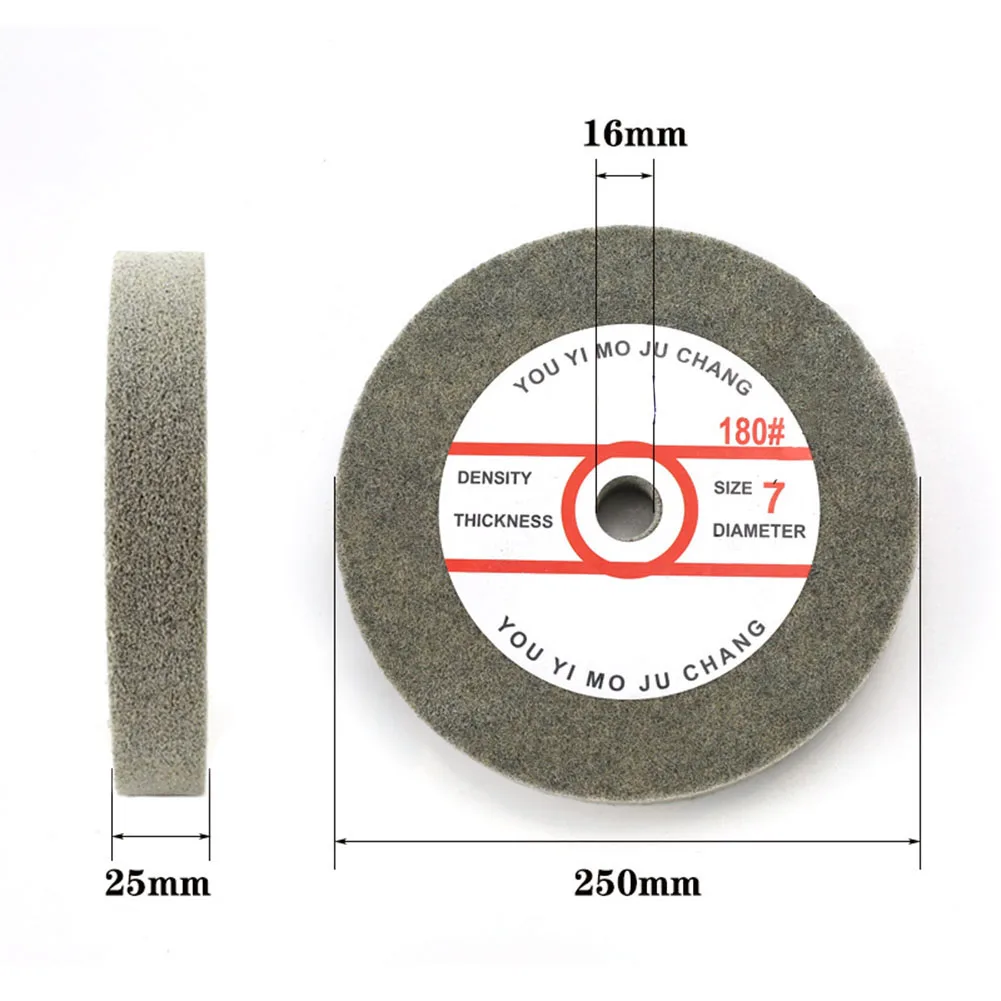 Grinder Buffing Wheel Deburring Wheel High Performance Optional Density Range 1800-2800 Rpm For Kitchen Utensils