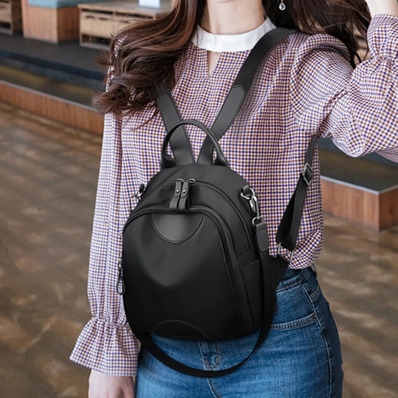 Women Backpack Fashion Oxford Cloth Schoolbag Larg Capacity Casual Travel Backpack