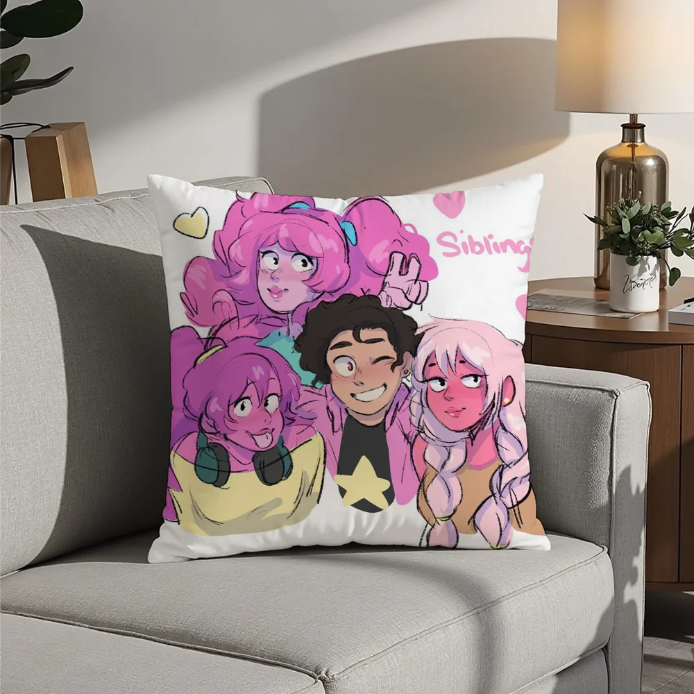 

Steven Universe Art Pillow Case Plush Fabric Soft Pillowcase Double Sided Print Cushion Cover Household Gifts