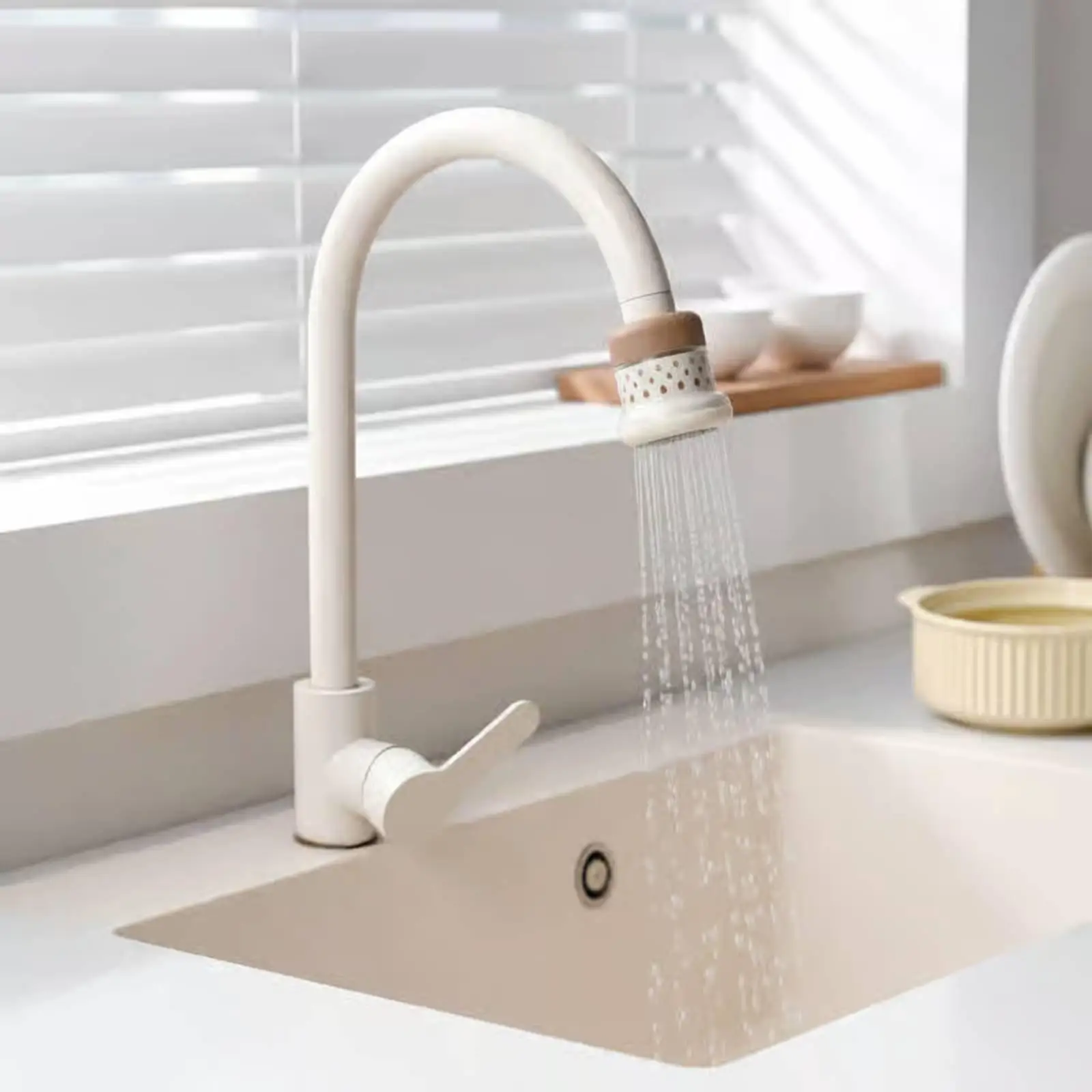 Kitchen Faucet Purifier Tap Water Filter Strainer Activated Carbon Medical Stone Zeolite Soft Water Anti Splash for Sink