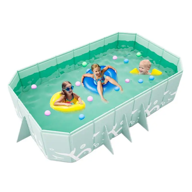 

Foldable Swimming Pool Non-inflatable Folding Easy Installation large family pool Outdoor Summer Water Game Swimming Pool Bath
