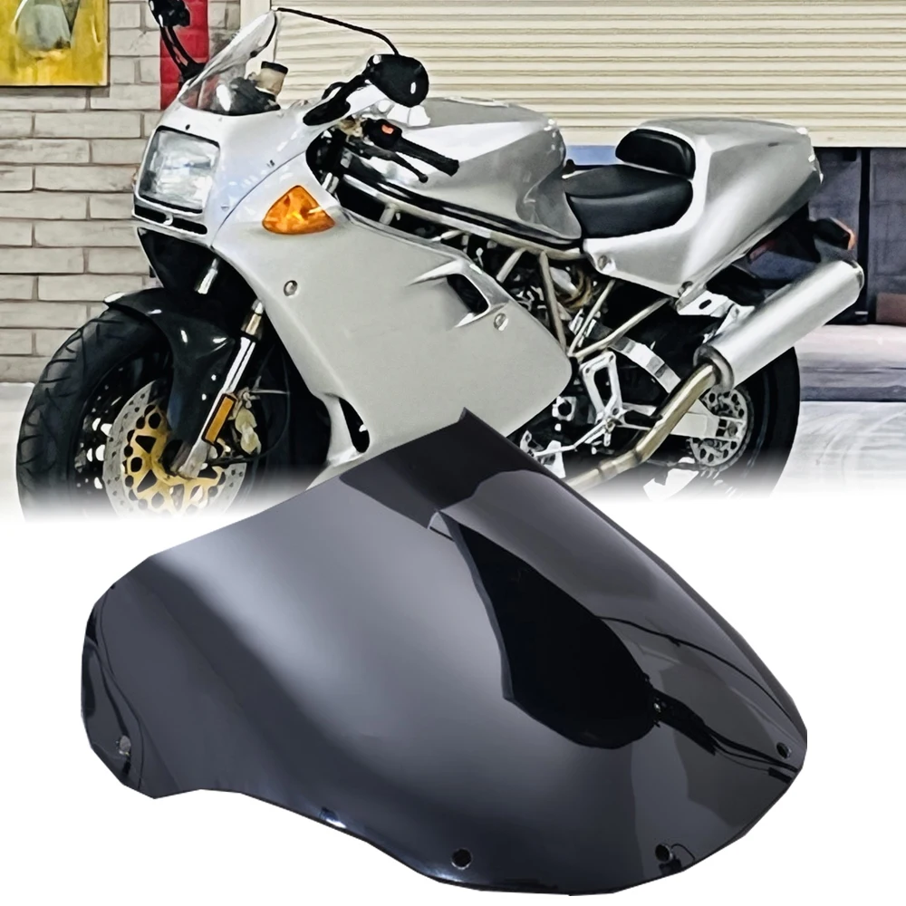 for Ducati 900 SS Supersport 900SS Windscreen Moto Windshield Wind Deflector Front Screen Fairing Visor Glass 1991-1997 1998 96