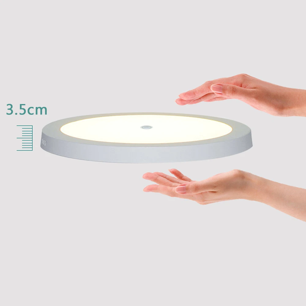 SANDIY Ceiling Lights Motion Sensor LED Panel Lights Smart Ceiling Lamp 6W 12W 24W for Foyer Kitchen Hallway Luminarie AC85-265V view 3