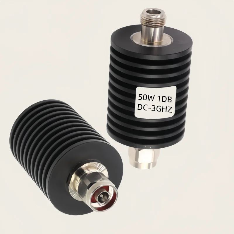 50W attenuator N-type high-power attenuator N-JK 1-60DB DC-3 4 6GHz