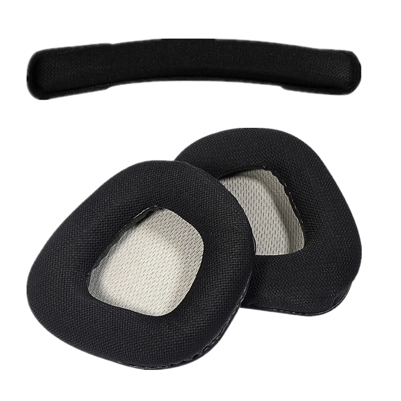 1 paio di cuscinetti auricolari per Corsair VOID PRO cuffie da gioco cuffie di ricambio Cover cuffie in Memory Foam cuffie con fascia per capelli