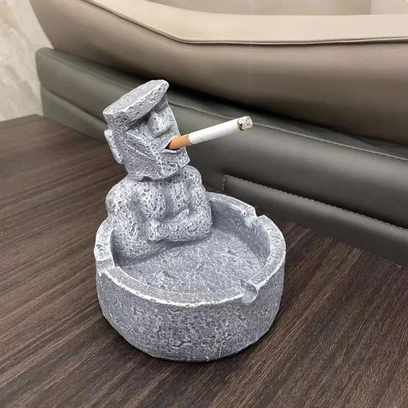 Creative Home, Office, Ashtray, Home Living Room, Light Luxury, High-end Feel, Ashtray, Cute and Funny Cigar Ashtray  Ash Tray