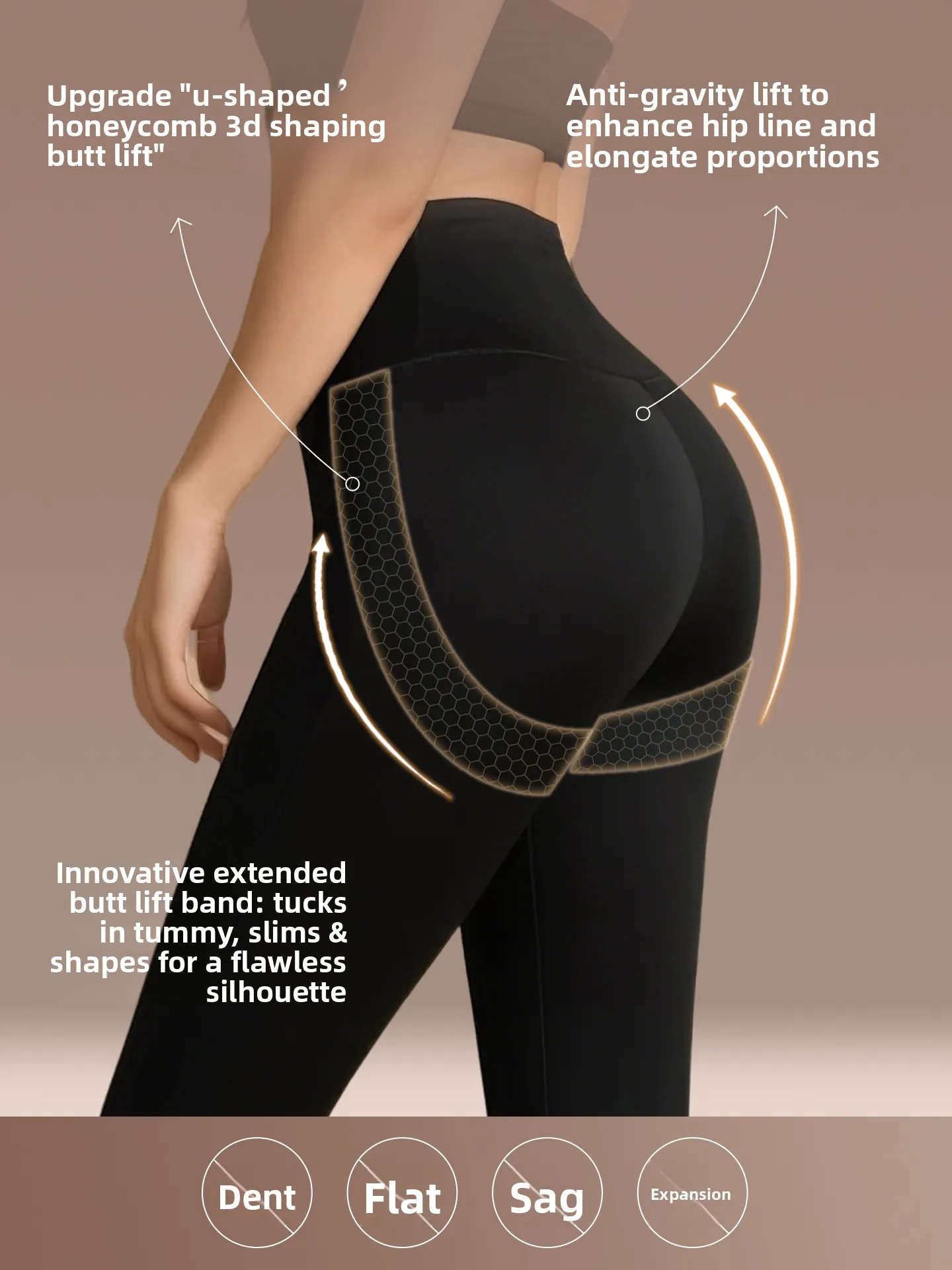 Anti-avi 60 pro arkskin Yoga Pants Women's High Waist Thiened Latex Boting Trousers Hip Lifting Autumn Winter