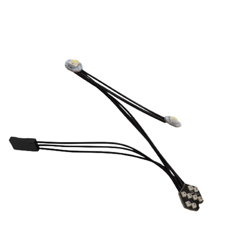 Voron2.4 Trident 3D-Drucker Rainbow BARF NeoPixel RGBW LED-Kit für Stealthburner Toolhead-Kabelbaum PTFE-Kabelbaum