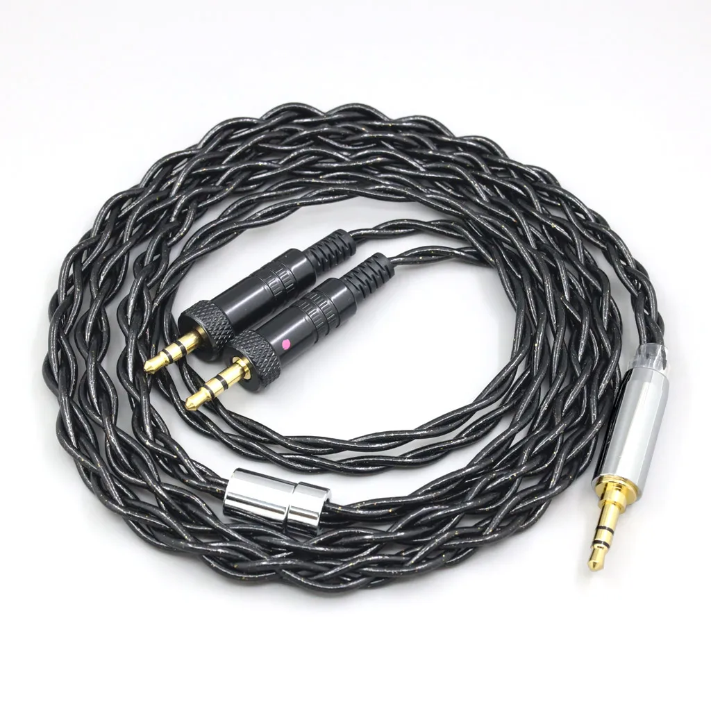 Ln008351 99% sony MDR-Z1R MDR-Z7 MDR-Z7M2用のコイル状グラフフローティングゴールドケーブル、ネジで固定