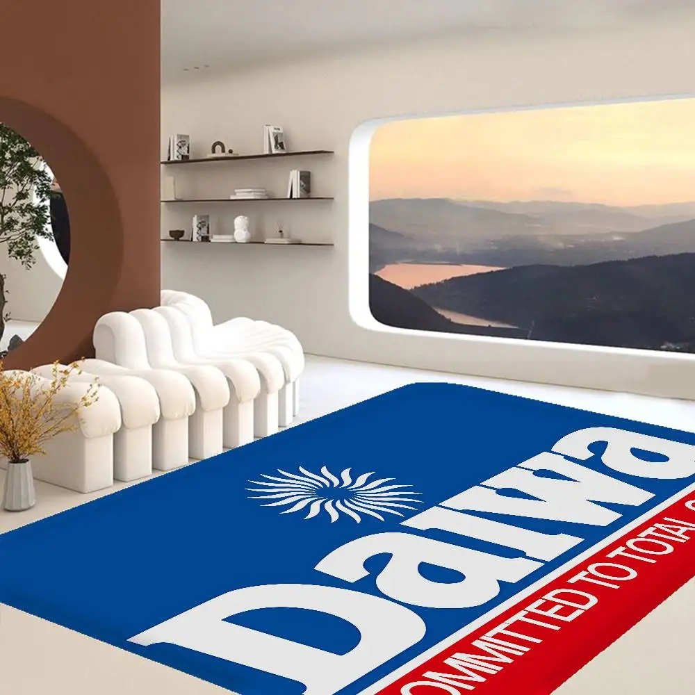 Fashion D-Daiwa Fishing Door Mat Room Bedroom Decoration Balcony Anti-Slip Doormat Living Room Doormat Area Rug 3