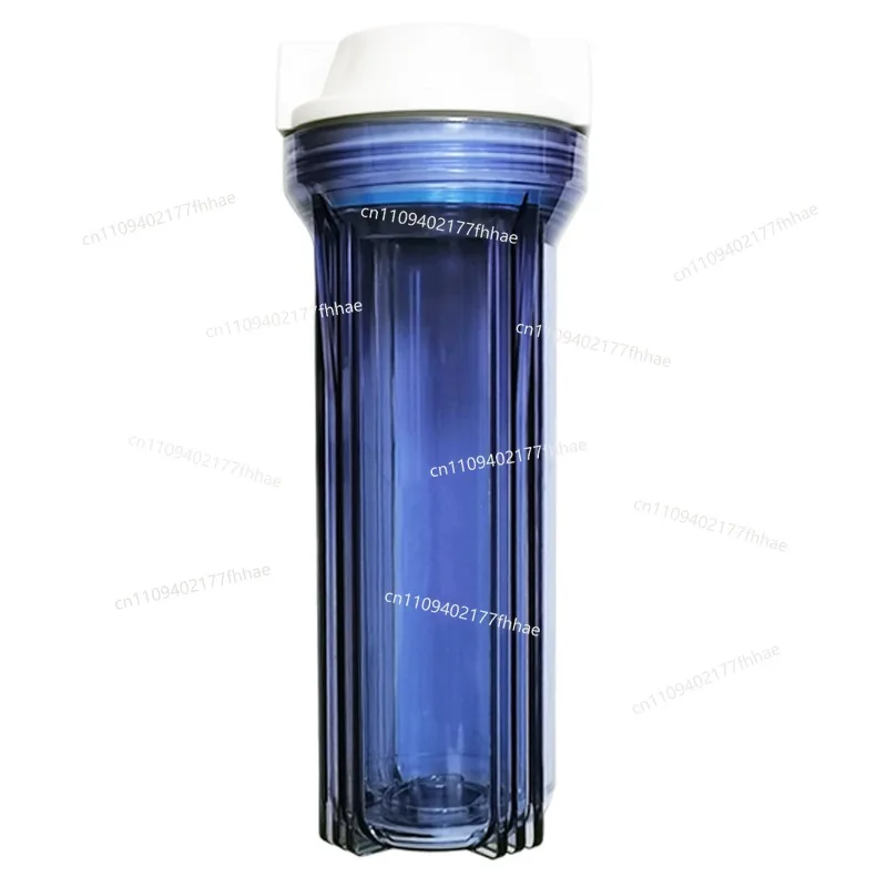 Pipeline Well Water Pre-filter Bottle, Stainless Steel Filter Screen Explosion-proof Transparent Water Purifier Filter Element