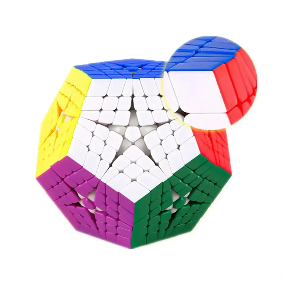 SENGSO Megaminx المكعب السحري 6x6 بدون ملصقات Cubo Magico المهنية سرعة لغز هدايا عيد الميلاد ألعاب متململة #3