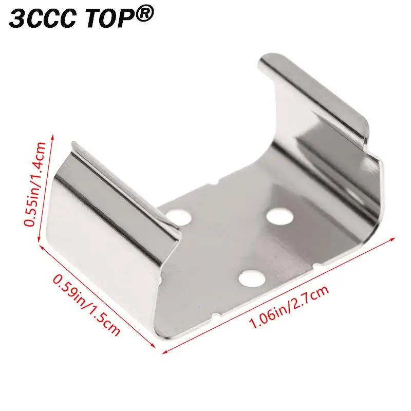 1PCS Replacement Battery Clip For Bc-69 Battery Model Spring Steel 9V Battery Fixed Clip Holder For Active Electric Guitar Bass