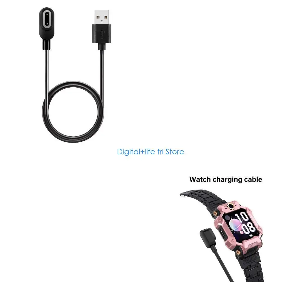 E06D Efficient Smartwatch Charging Wire Cord Lock for Z6A/Z6S/Z7A/Z7S/Z8A
