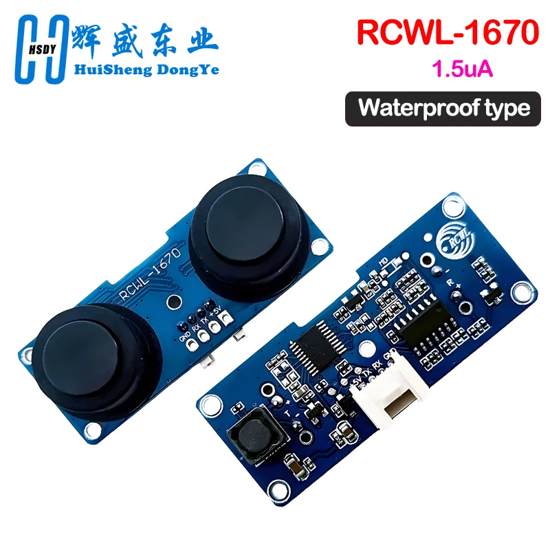 RCWL-1670 Waterproof Transceiver Split Ultrasonic Ranging Module 2cm-400cm Distance DC3-5V For Water Level Measurement