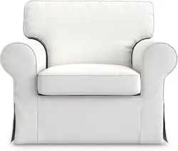 White Pure Cotton Custom Ektorp Sofa Cover Cat Scratch-resistant and Wear-resistant High-end Sofa Cover Customization