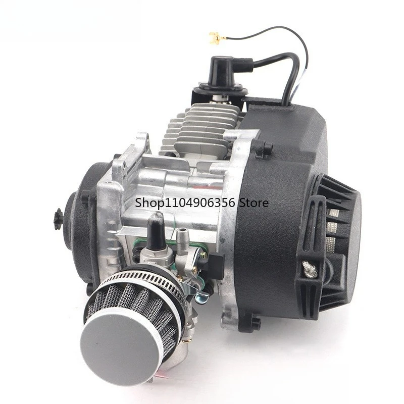 

49CC Engine Mini Motorcycle 2-Stroke Pull Start with Modified Engine 44-6 Hand Pull Engine