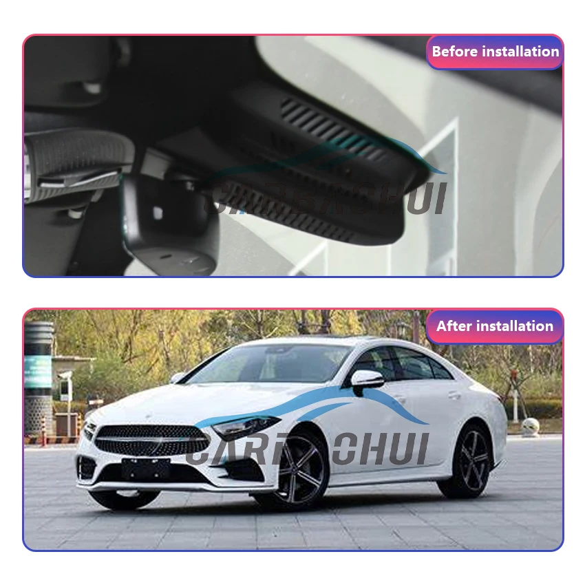 Car DVR Wifi Video Recorder Dash Cam Camera For Mercedes-Benz MB CLS 300 CLS300 2020 2021 HD Night Vision Control Phone APP