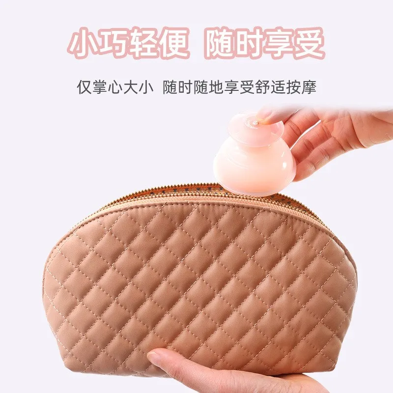 Round Silicone Cupping Device Massage Vacuum Cups Anti Cellulite Cupping Family Full Body Massage Tools Cupping Chinese Medicine