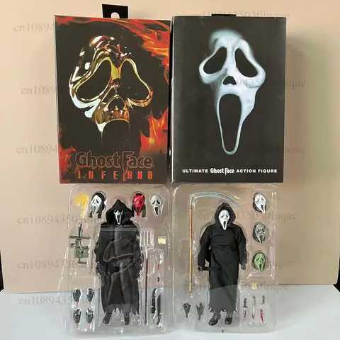 NECA Figure Inferno Fire Ultimate Action Figure The Nun Billy Prey Feral Horror Collection Model Toy Gifts Joint Movable