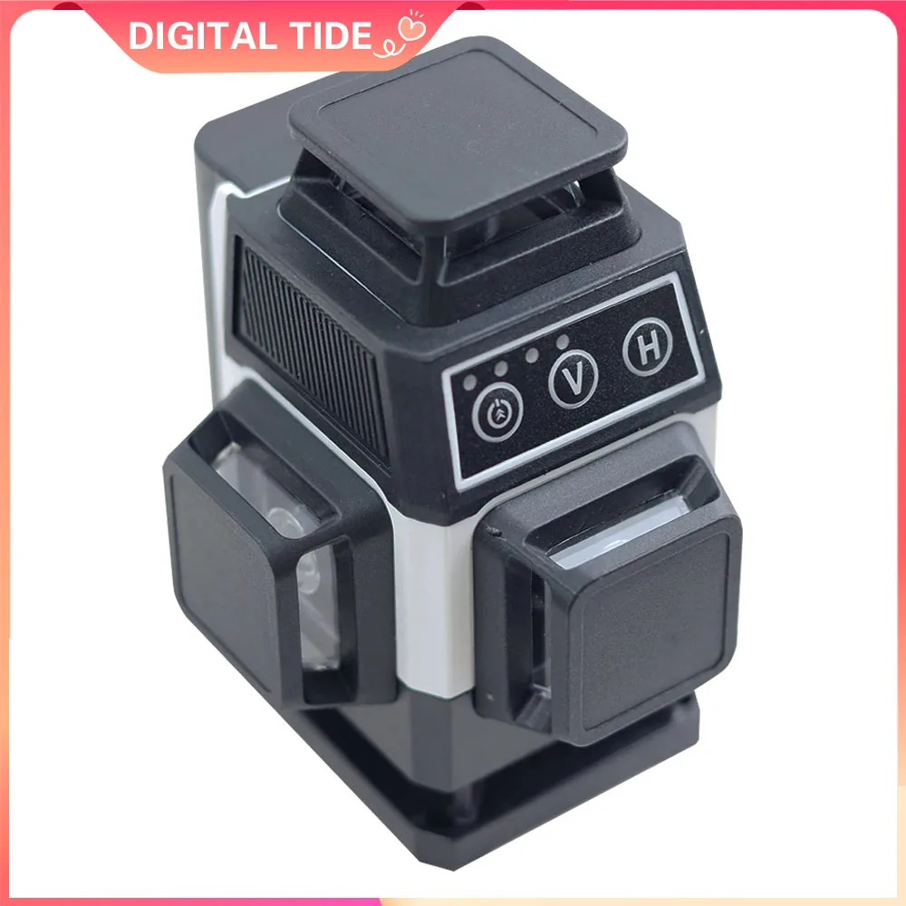 mini nivel laser auto nivelamento horizontal e vertical vigas verdes poderoso 16 linhas 4d 01
