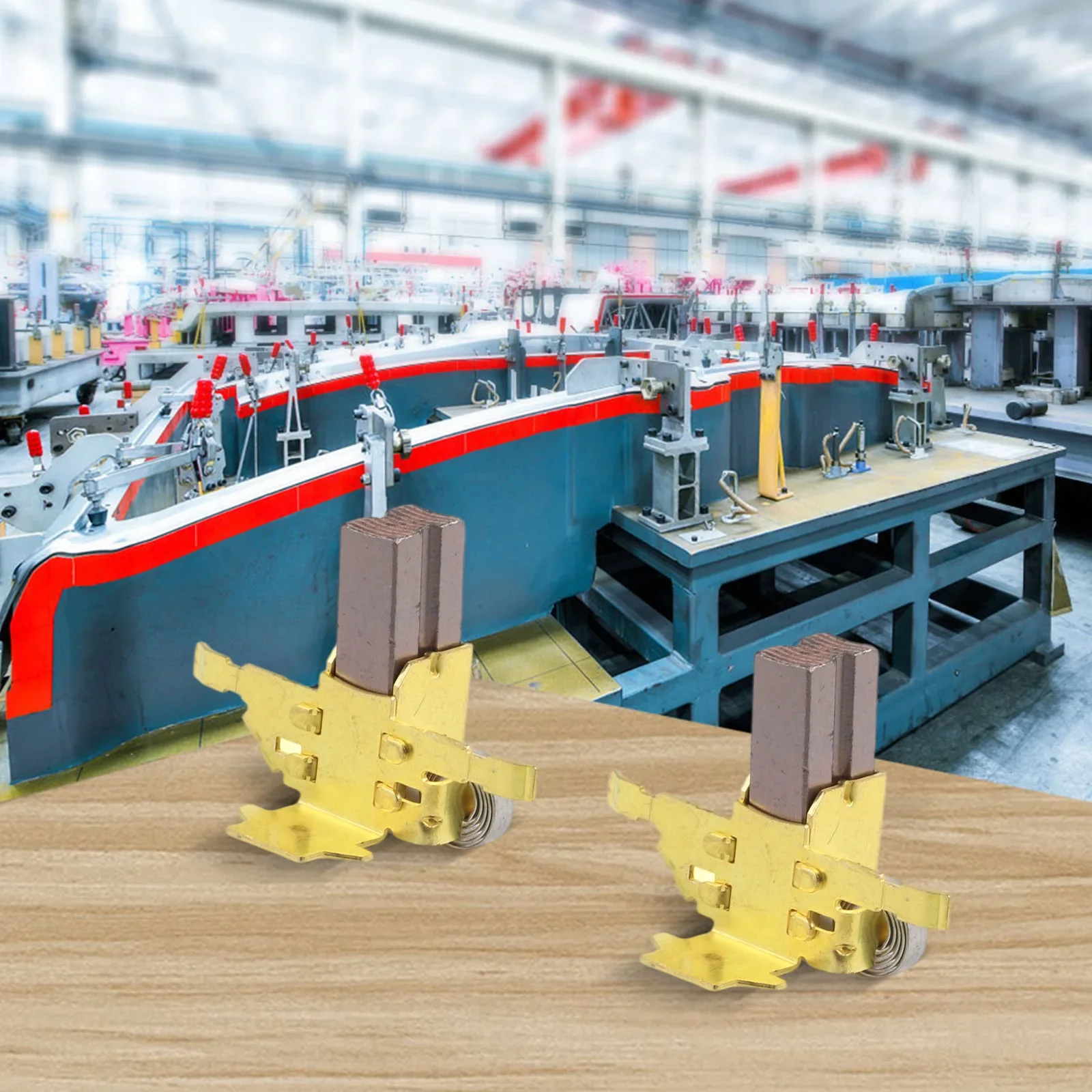 

For Repairs For Tool Maintenance As Picture Carbon Brushes High Performance Carbon Brush Set Replacement Parts