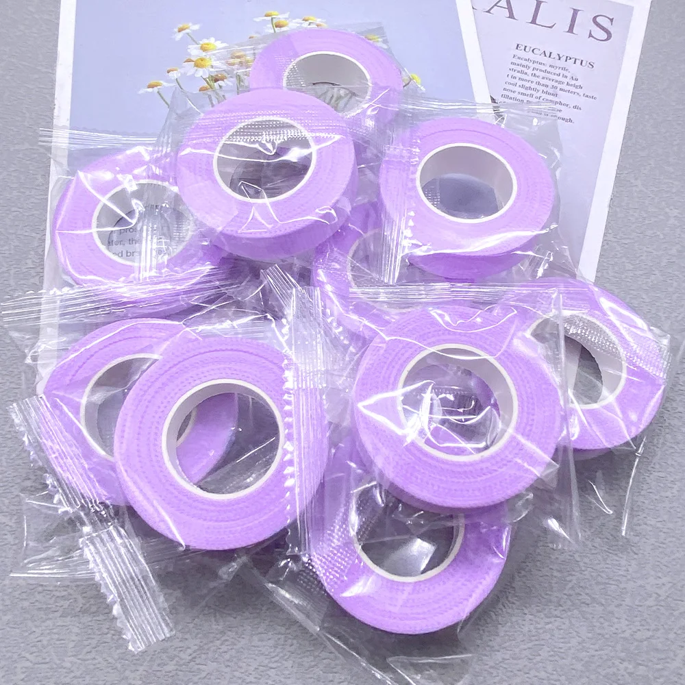 20 ม้วนเทปขนตาสําหรับ Lash EXTENSION Breathable ไม่ทอเทป Under Eye Pads กาวสติกเกอร์ตาแต่งหน้าเครื่องมือ EYE PATCH