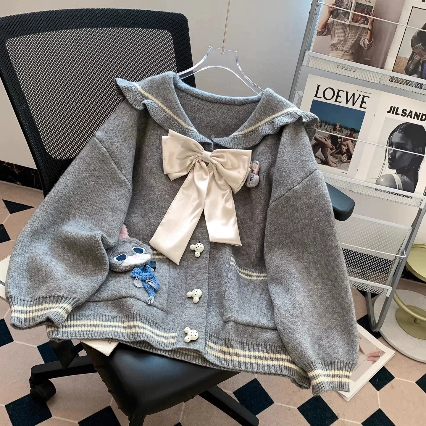 

Осень и зима, новый стиль, нежный v-образный вырез, темперамент, чистый lust, тонкий свитер с длинными рукавами для девочек, топы для женщин