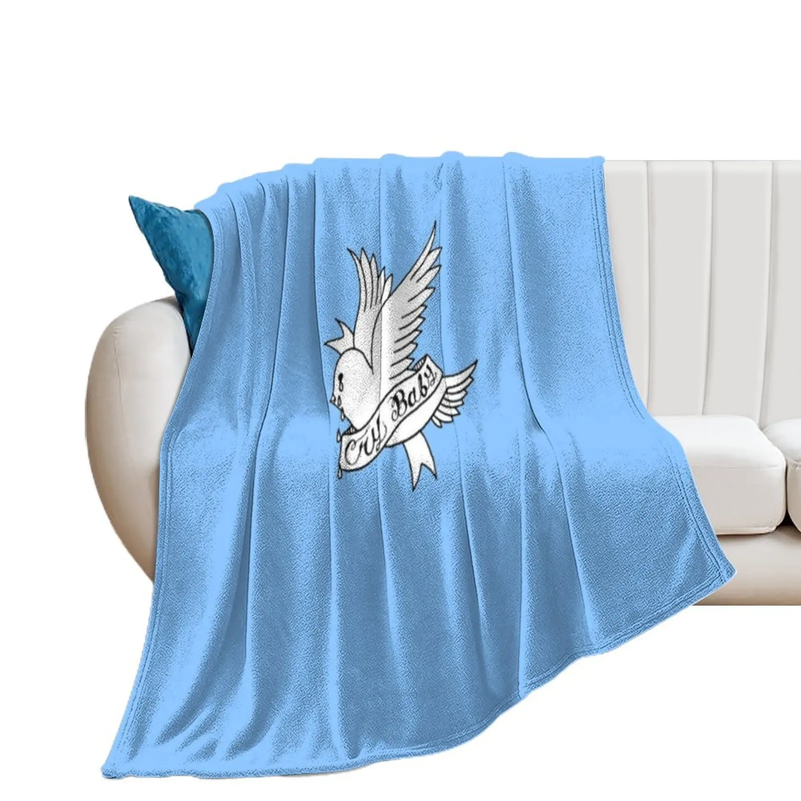 

Crybaby Lil Peep Classic T-Shirt Throw Blanket Tourist Nap Blankets