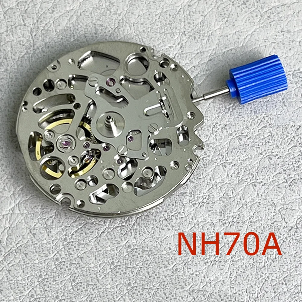 

nh70a абсолютно новые оригинальные японские механические автоматические часы со скелетоном, замена деталей механизма