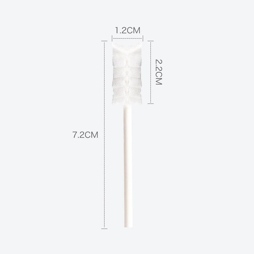 

30Pcs Baby Tongue Cleaner Toothbrush Gauze Safe and Durable Oral Care Tool for Infants Toddlers Bad Breath Removal