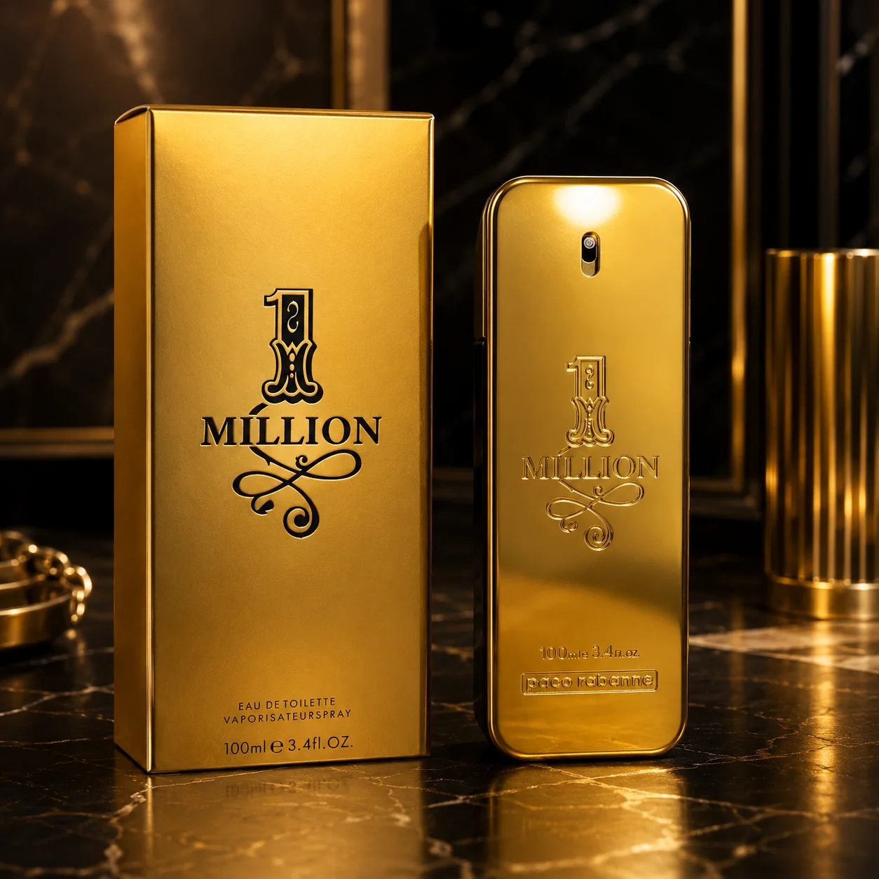 Toilette - Long Lasting Designer Fragrance for Men with Mandarin, Cinnamon & Amber - Luxury Men's Perfume Spray