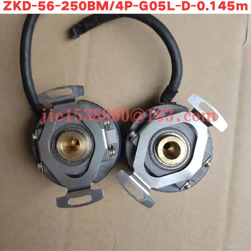 Used Encoder ZKD-56-250BM/4P-G05L-D-0.145m  Normal Function Tested OK
