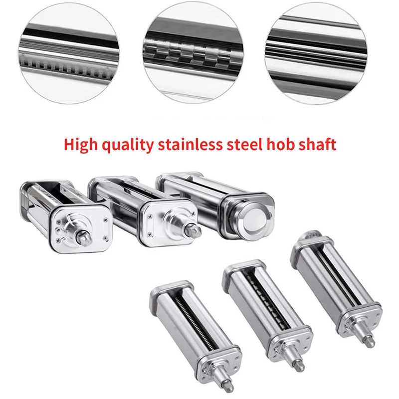 1pc Pasta Roller Cutter Maker for KitchenAid Spaghetti Fettucine Accessories Noodle Kitchen Aid Stand Attachment Making Tools