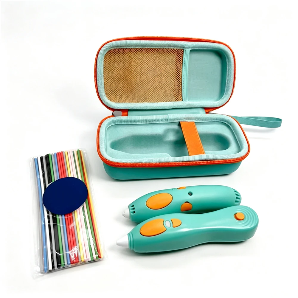 For 3Doodler Start+ Essentials 3D Pen Storage Bag Hard Shell Shockproof Protective Carrying Case For Kids 3D Printing Pen