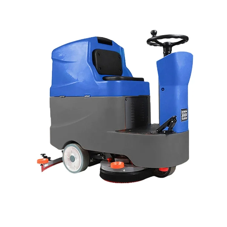 Ride On Floor Scrubber For Supermarket Automatic Floor Washing Machine